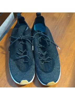 Native Men's Black Gray Lace Up Sneakers Size 13
